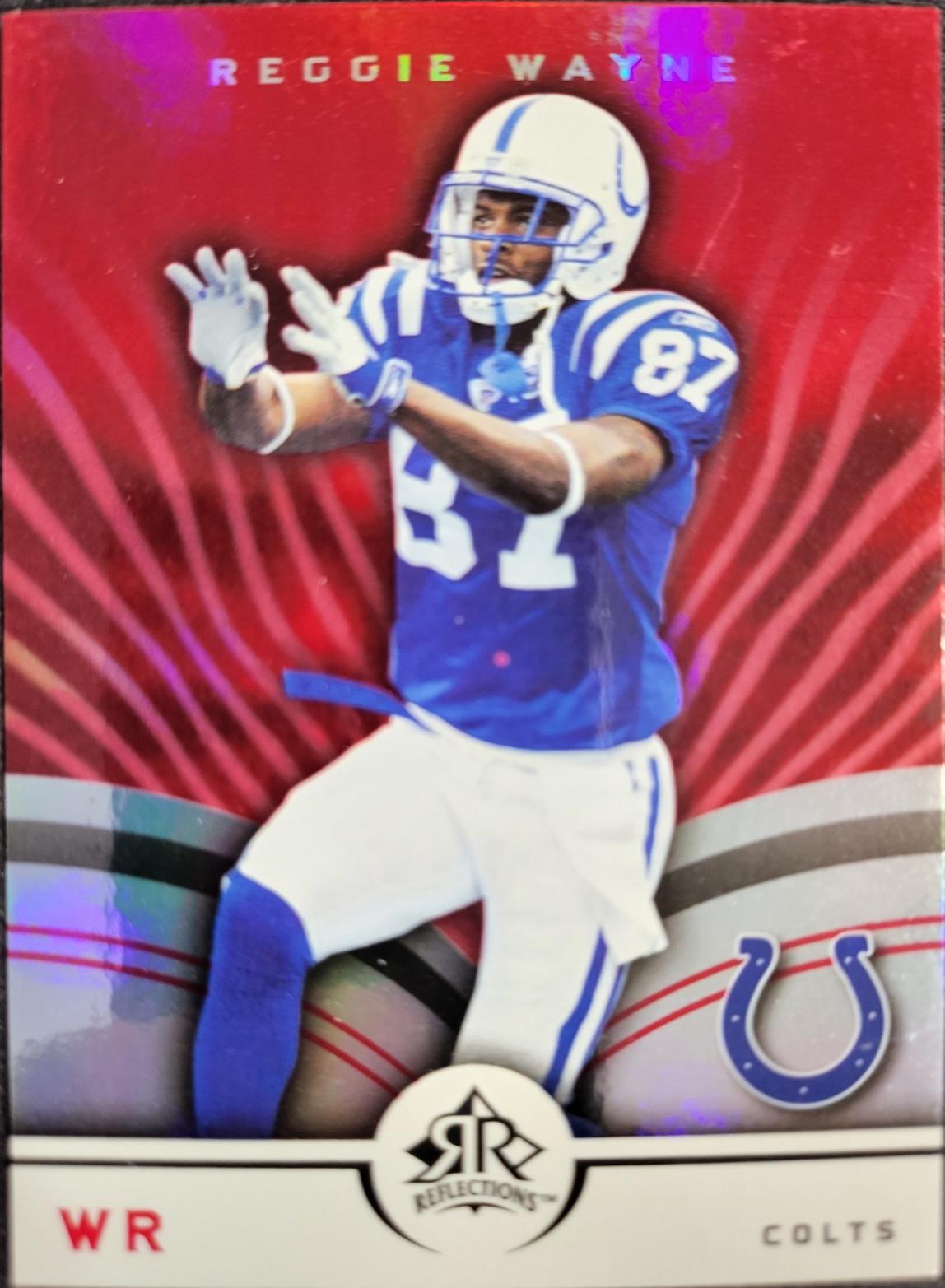 Reggie Wayne #40 2005 Upper Deck Reflections Football