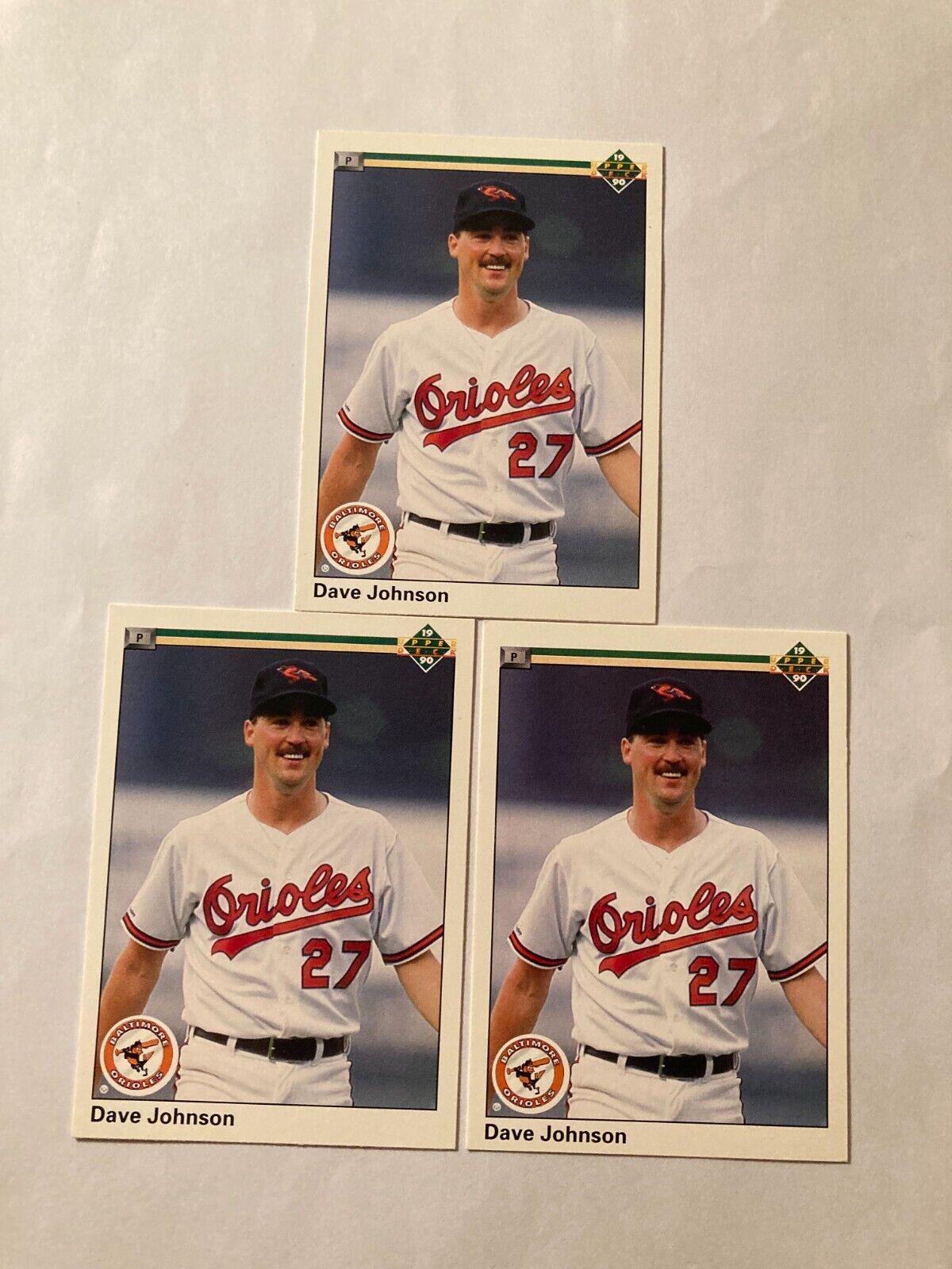 Dave Johnson #425 Baseball Cards 1990 Upper Deck