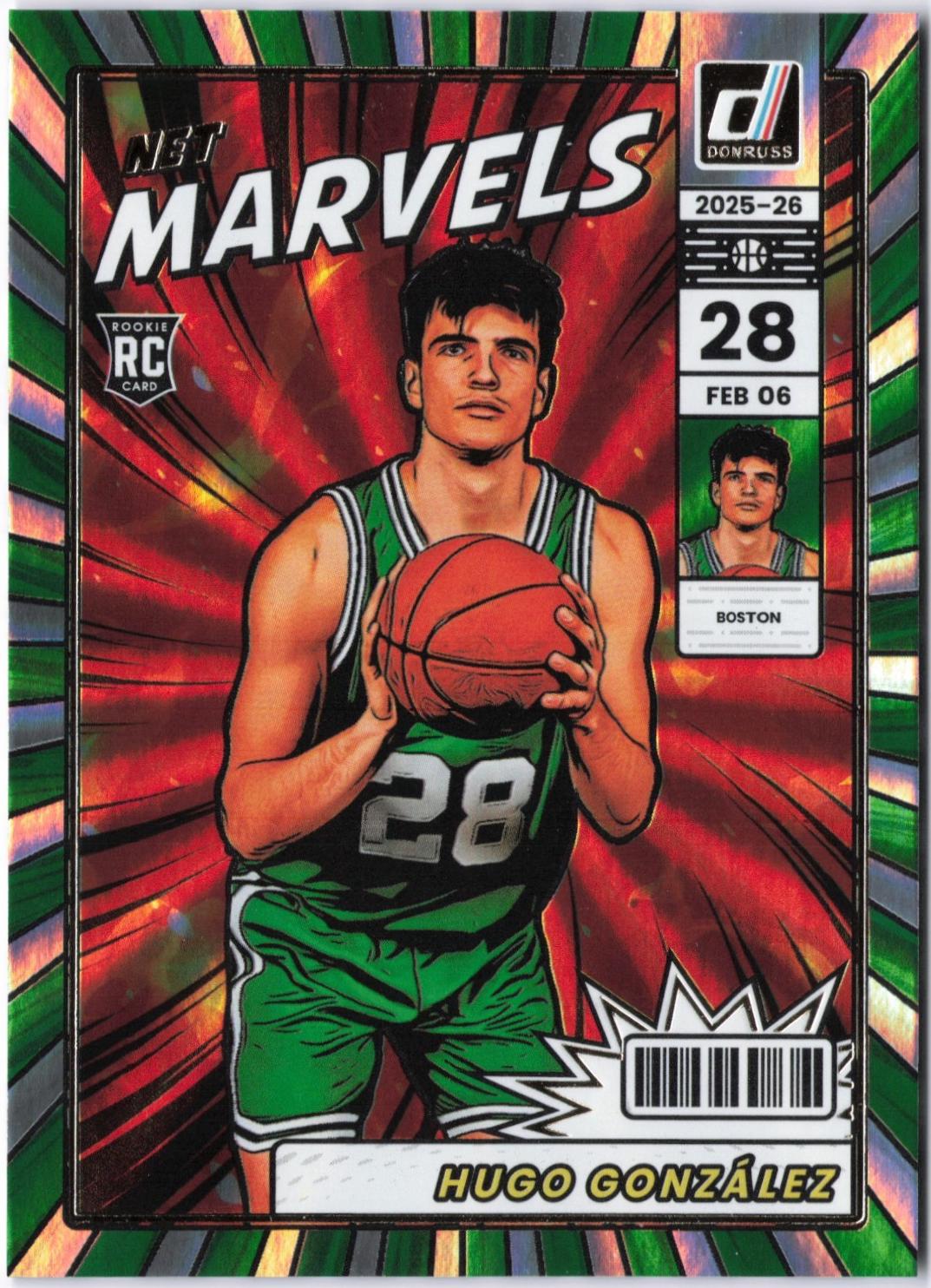Hugo Gonzalez #1 Prices | 2025 Panini Donruss Net Marvels