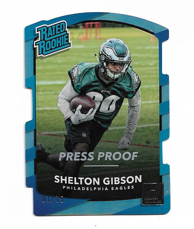 Shelton Gibson #333 Football Cards 2017 Panini Donruss