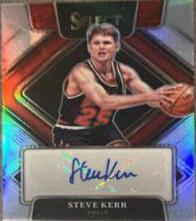 Steve Kerr #SG-SKR Basketball Cards 2021 Panini Select Signatures
