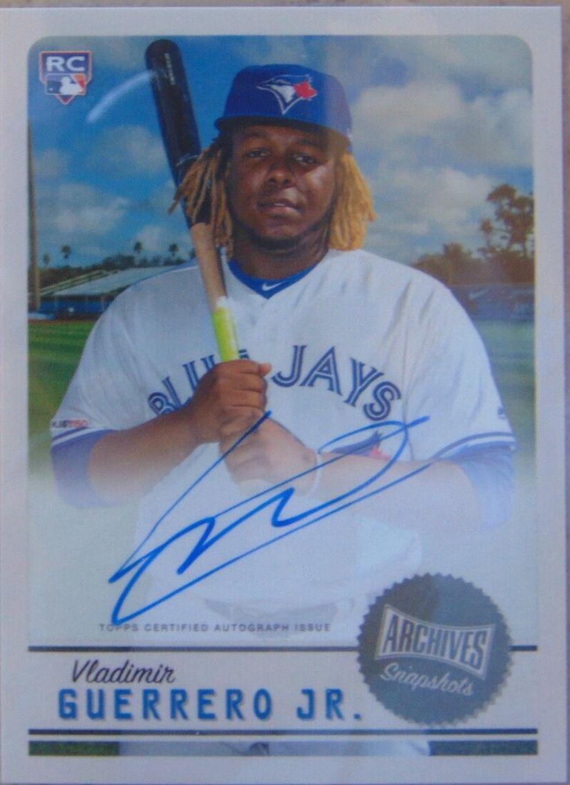 Vladimir Guerrero Jr. [Autograph] #AS-VG