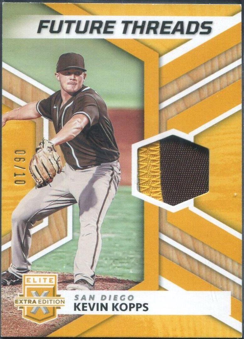 Kevin Kopps #FT-KK 2022 Panini Elite Extra Edition Future Threads Baseball