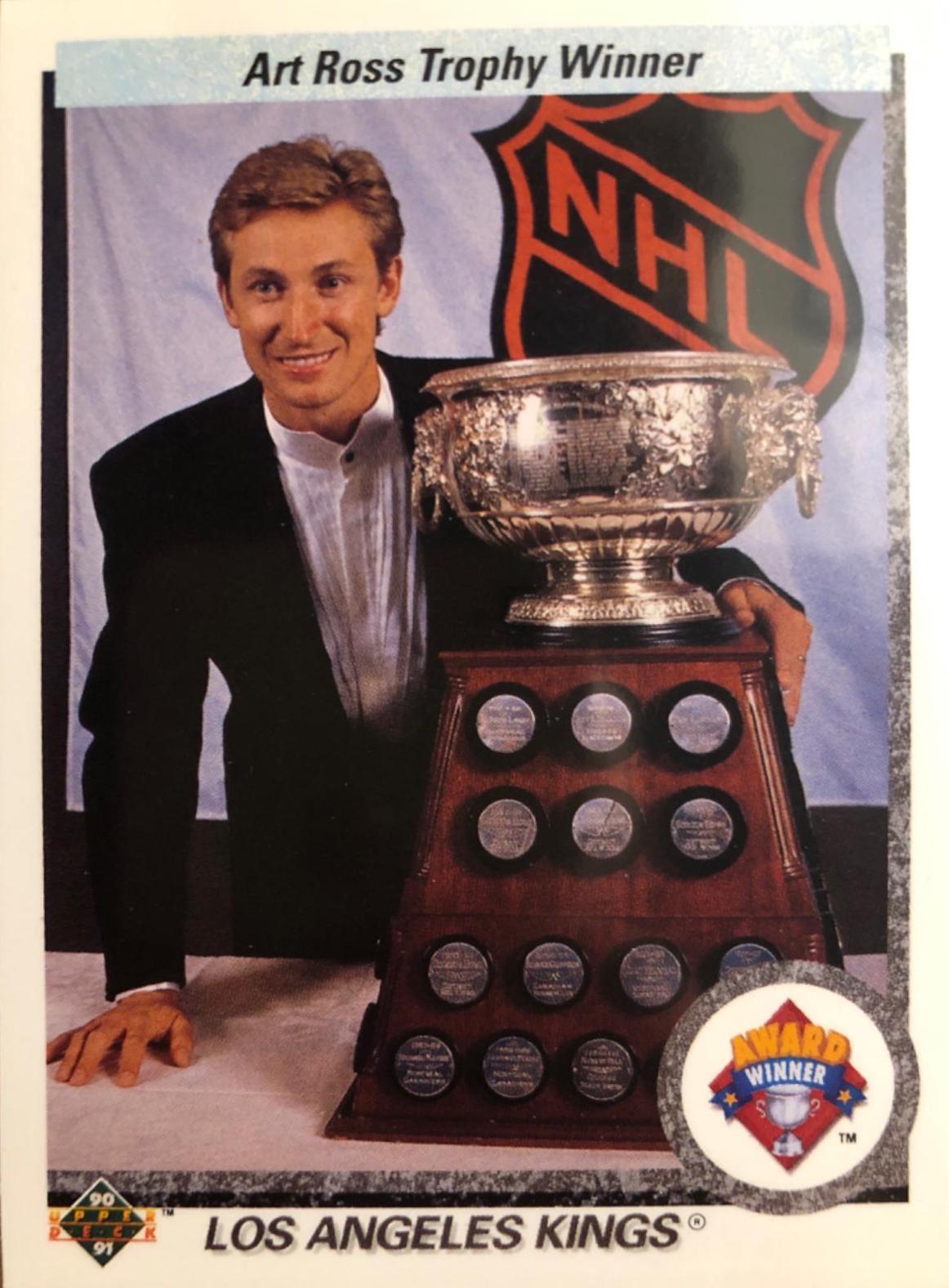 Art Ross Trophy Winner #205 Hockey Cards 1990 Upper Deck