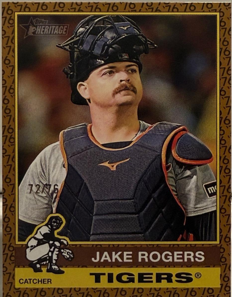 Jake Rogers [Color of the Year] #151 Prices | 2025 Topps Heritage ...