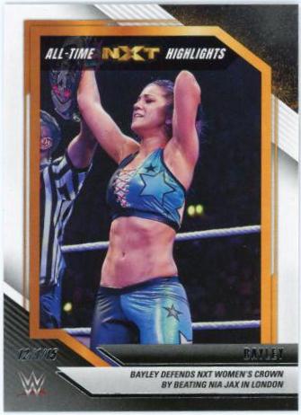 Bayley #18 Wrestling Cards 2022 Panini NXT WWE All Time Highlights