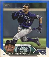 Julio Rodriguez [Blue] #30 Prices | 2023 Topps x MLB Players