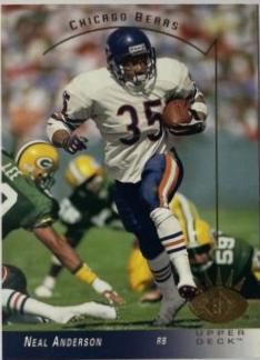Neal Anderson #37 Football Cards 1993 SP
