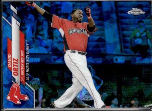 David Ortiz #U-62 2020 Topps Chrome Update Sapphire Baseball
