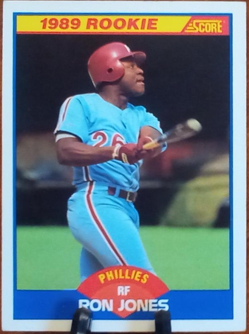 Ron Jones #639 Baseball Cards 1989 Score