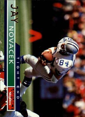 Jay Novacek #39 Football Cards 1995 Skybox Impact
