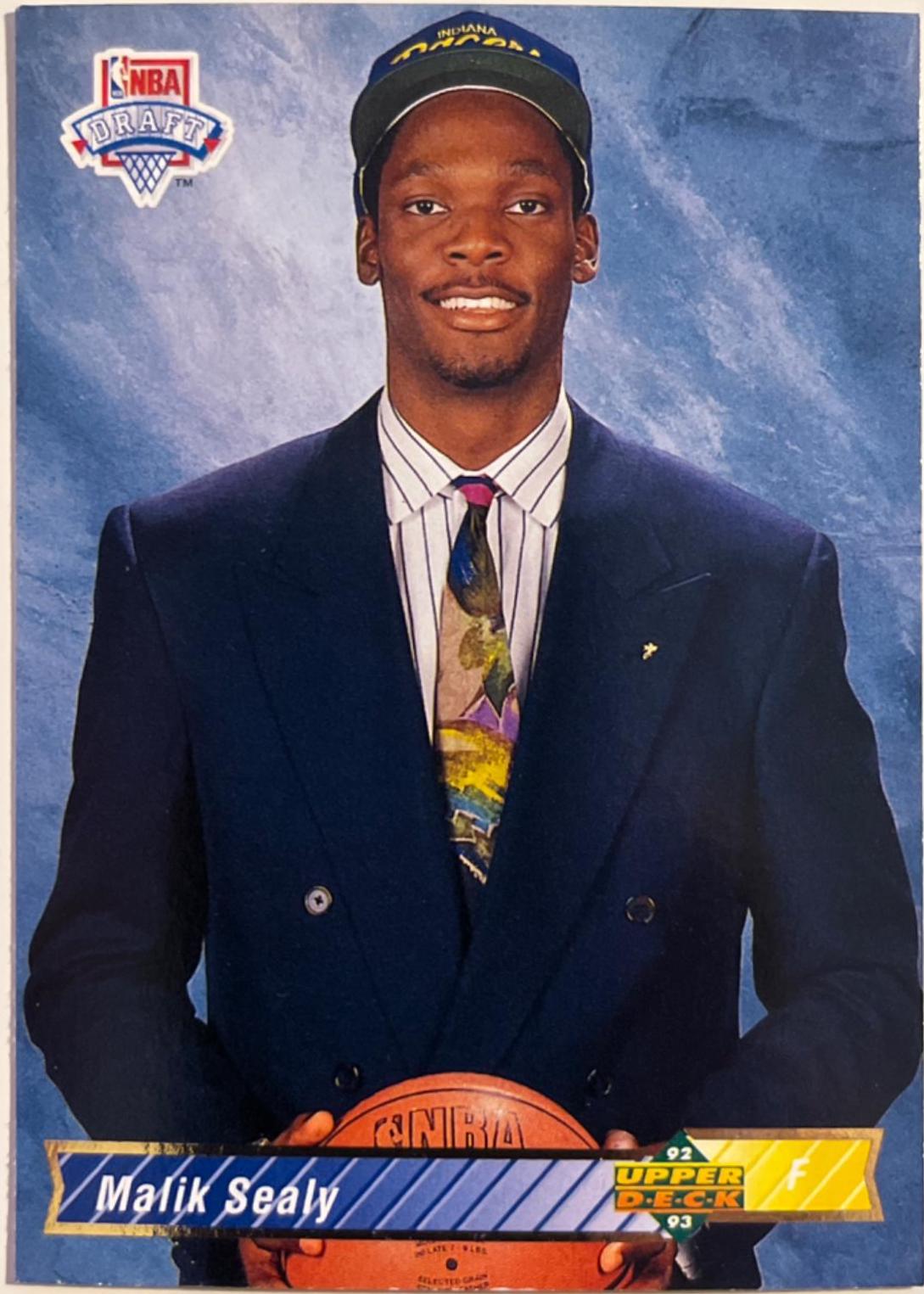 Malik Sealy #10 Basketball Cards 1992 Upper Deck