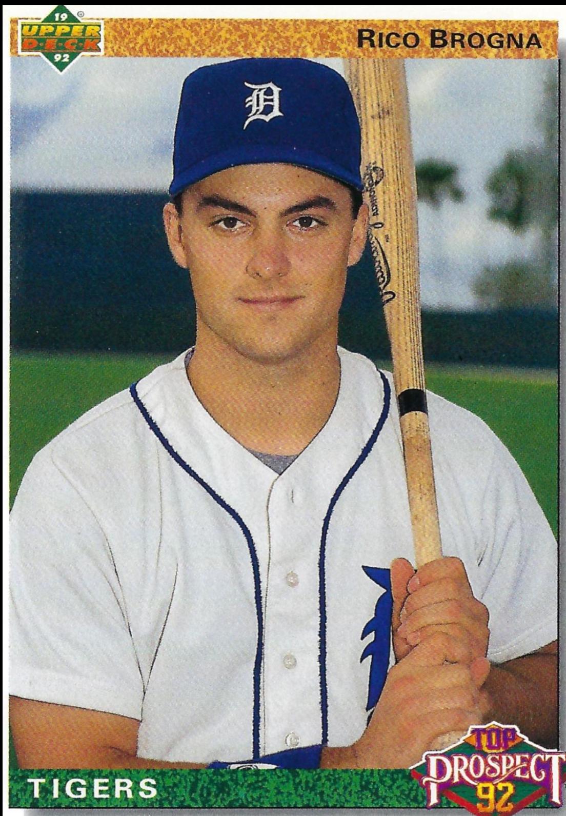 Rico Brogna #74 Baseball Cards 1992 Upper Deck