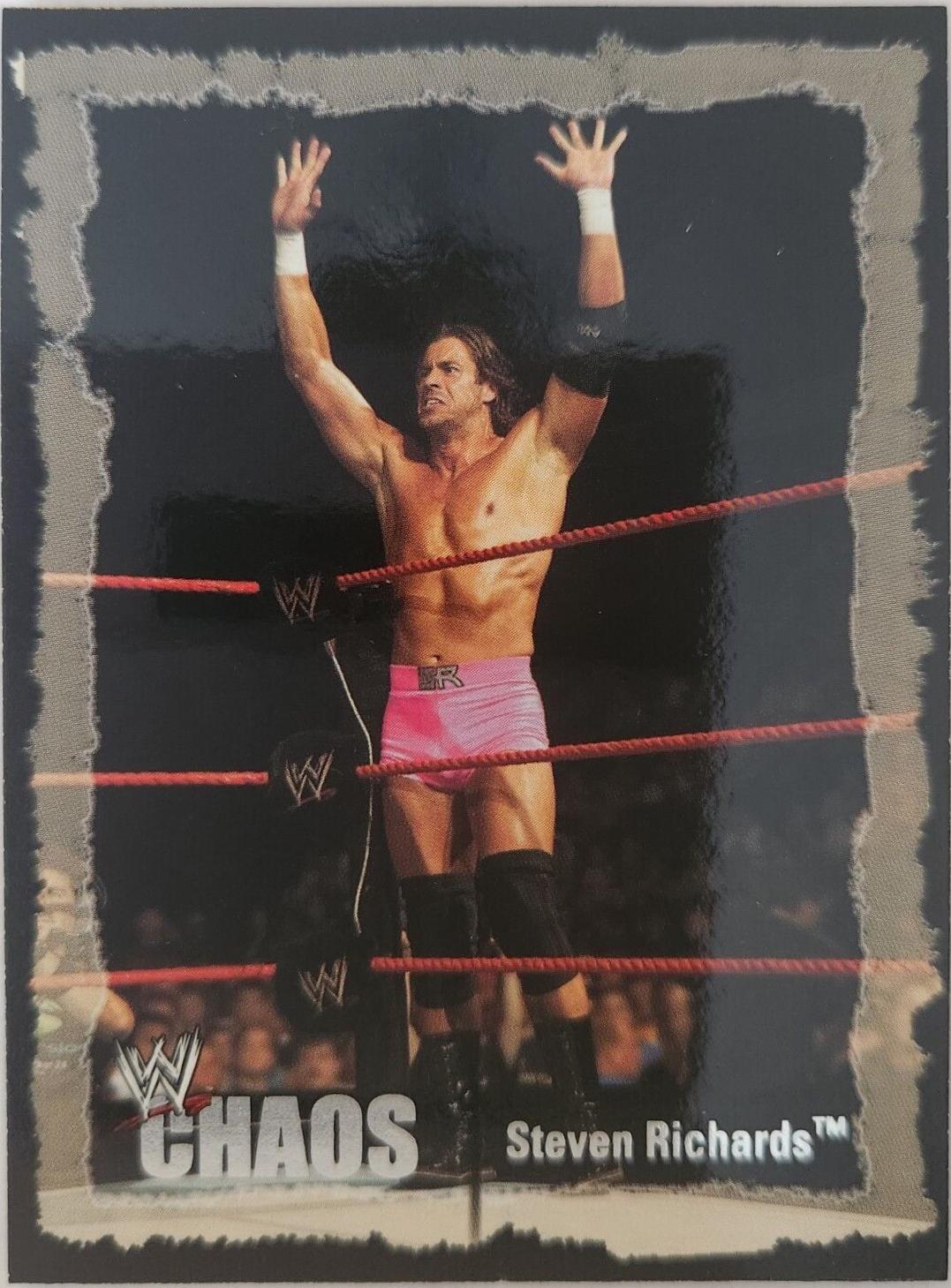 Steven Richards #8 Wrestling Cards 2004 Fleer WWE Chaos