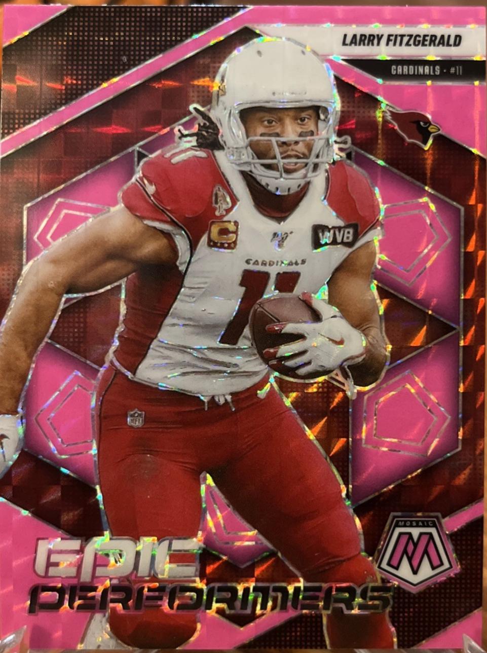 Larry Fitzgerald [Mosaic Pink Fluorescent] #13 Prices | 2025