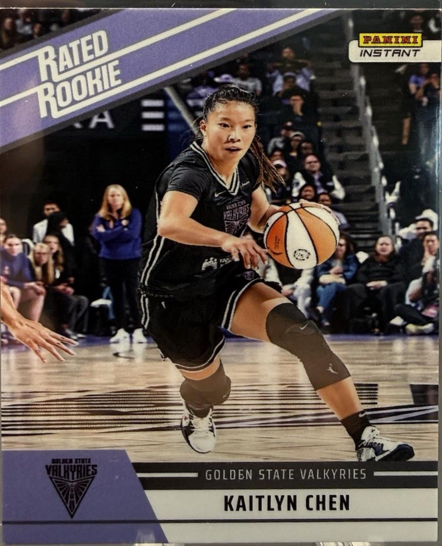 Kaitlyn Chen #RRR-18 2025 Panini Instant WNBA Retro Rated Rookies