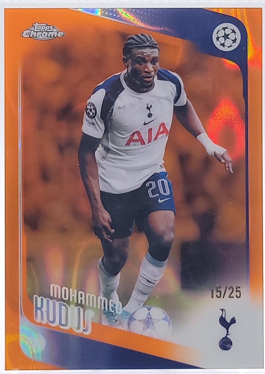 Mohammed Kudus [Orange Lava Refractor] #89