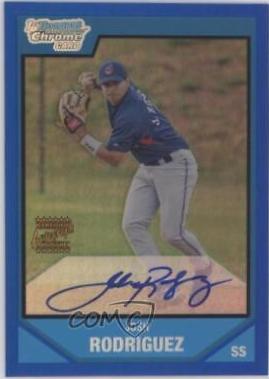 Josh Rodriguez [Blue Refractor Autograph] #BC237