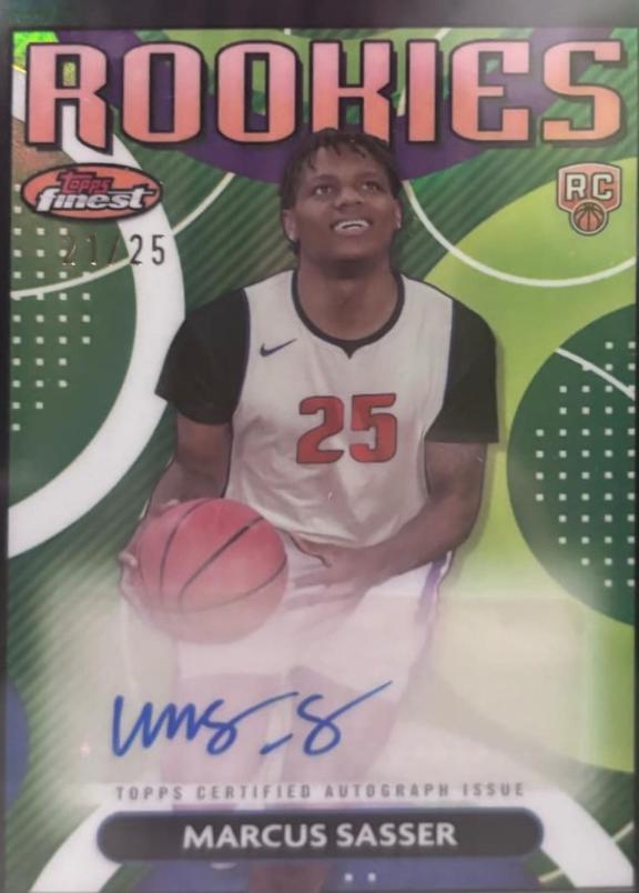 Marcus Sasser [Black Refractor] #FLA-MS