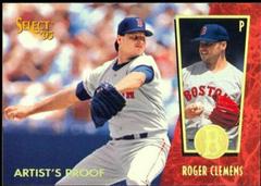 Roger Clemens #72 Baseball Cards 1995 Select Prices