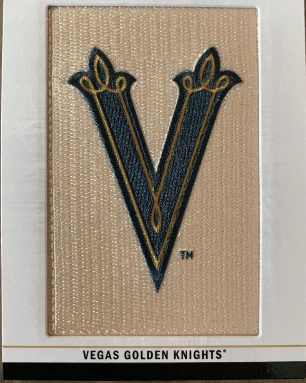 Vegas Golden Knights #396 Hockey Cards 2024 O-Pee-Chee Team Logo Patch