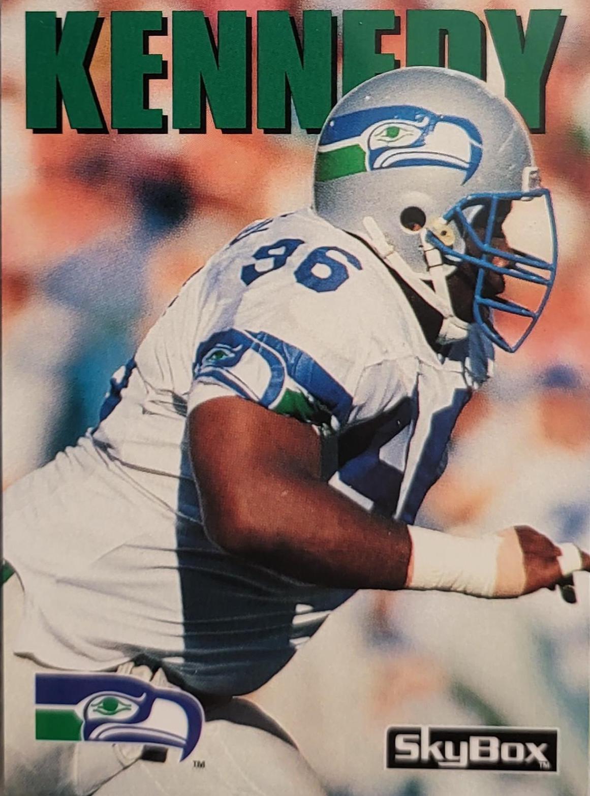 Cortez Kennedy #16 Football Cards 1992 Skybox Impact
