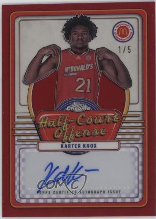 Karter Knox [Red Refractor] #IML-KAR