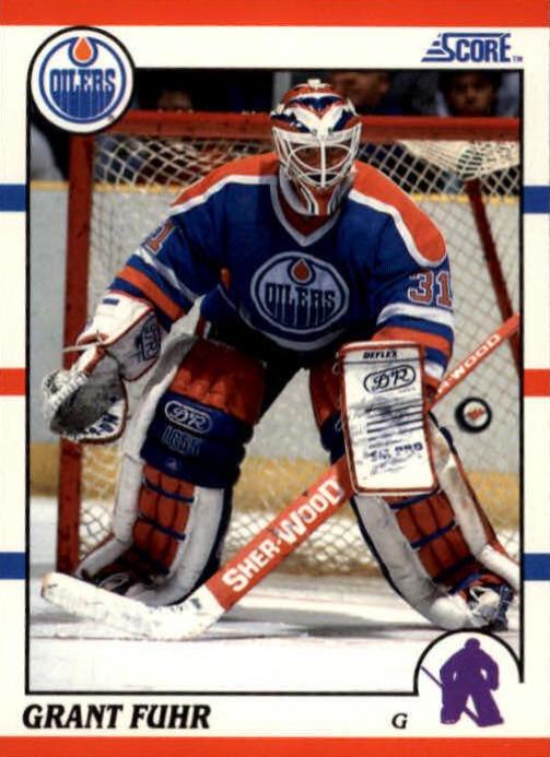 Grant Fuhr #275 Hockey Cards 1990 Score