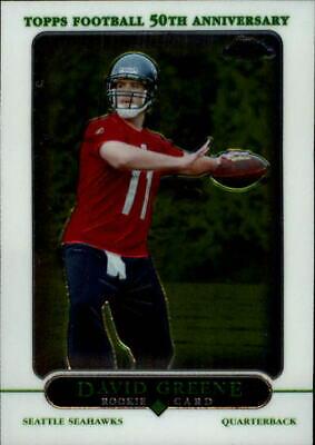 David Greene #178 Football Cards 2005 Topps Chrome