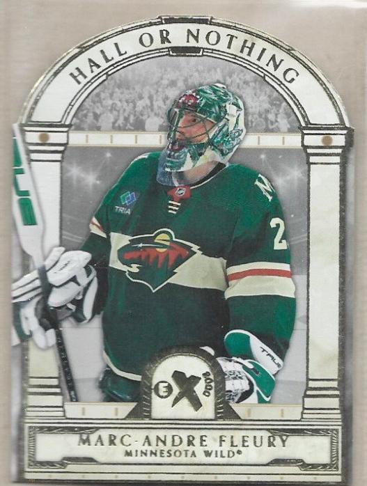 Marc-Andre Fleury #HN-6 Hockey Cards 2023 SkyBox E-X 2000 Hall or Nothing