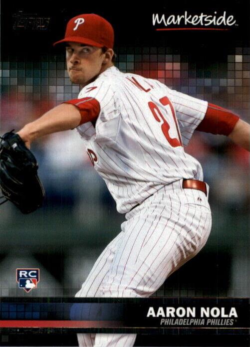 Aaron Nola #33 Baseball Cards 2016 Topps Marketside Pizza