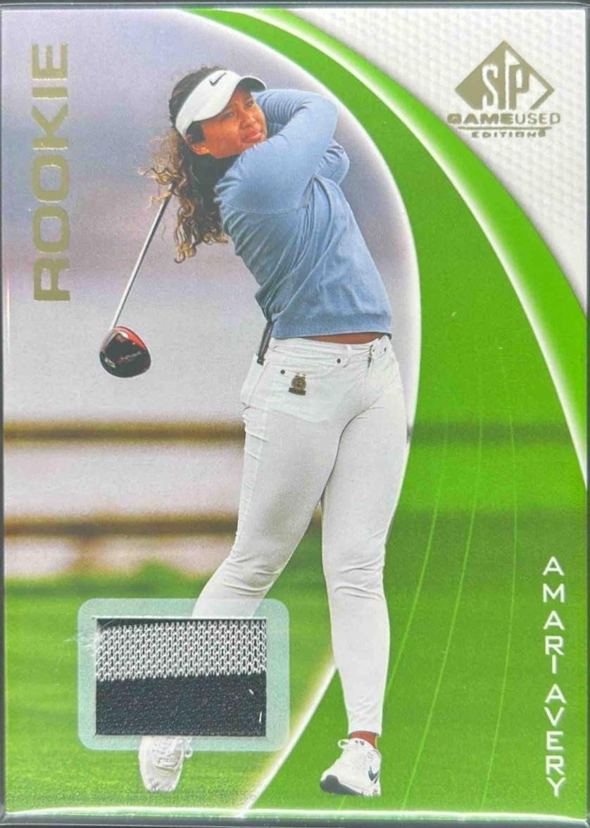 Amari Avery #88 2024 Sp Game Used Golf