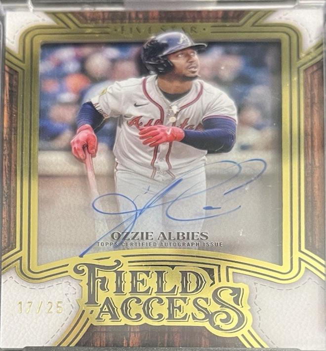 Ozzie Albies [Gold] #FA-OA