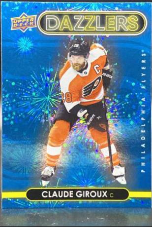 Claude Giroux #DZ-131 2021 Upper Deck Dazzlers Hockey