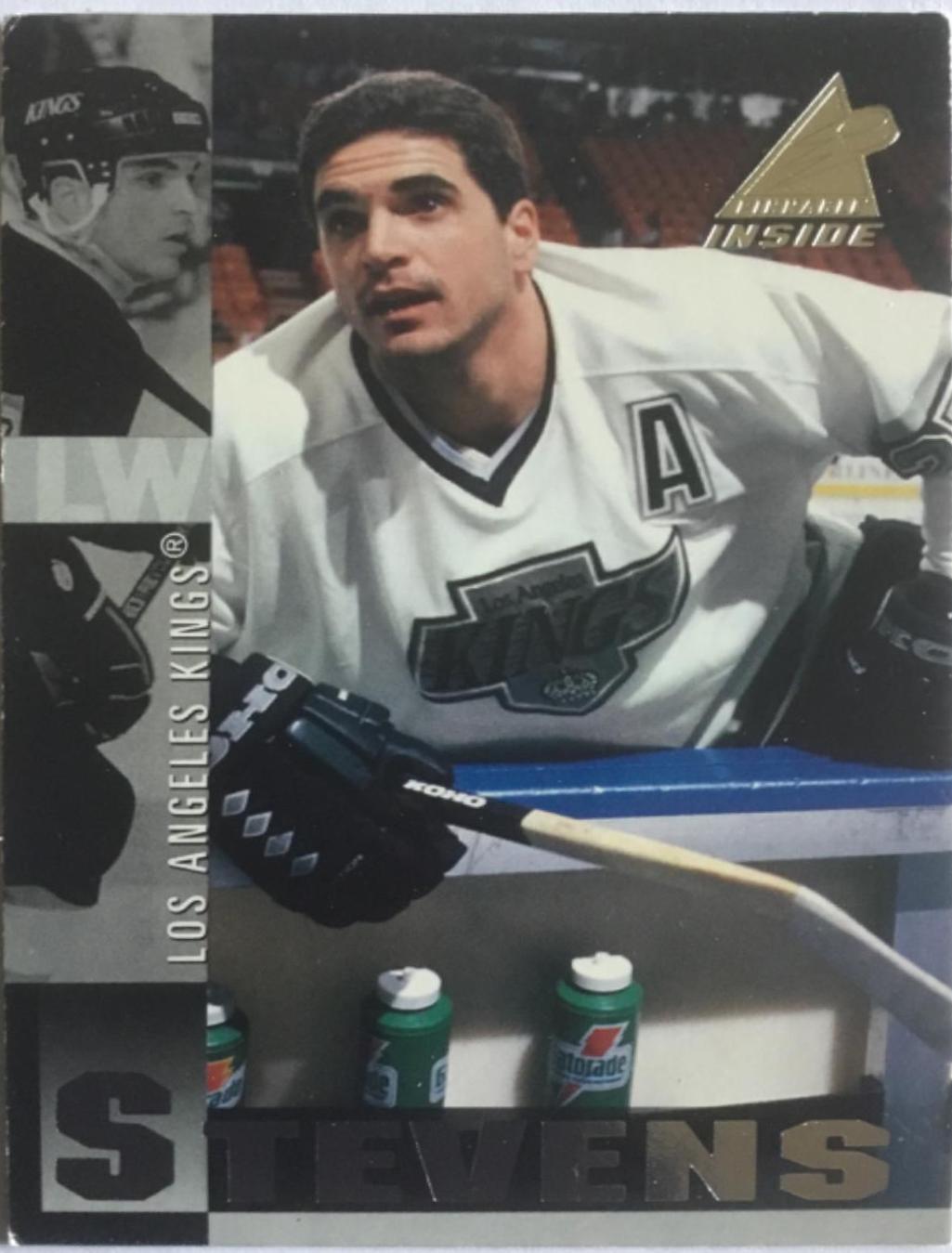 Kevin Stevens #153 Hockey Cards 1997 Pinnacle Inside