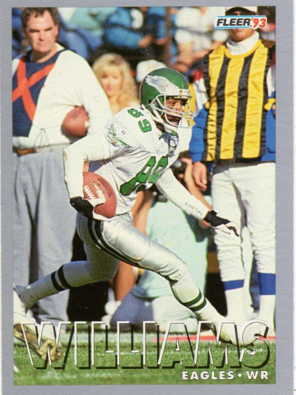 Calvin Williams #5 Football Cards 1993 Fleer