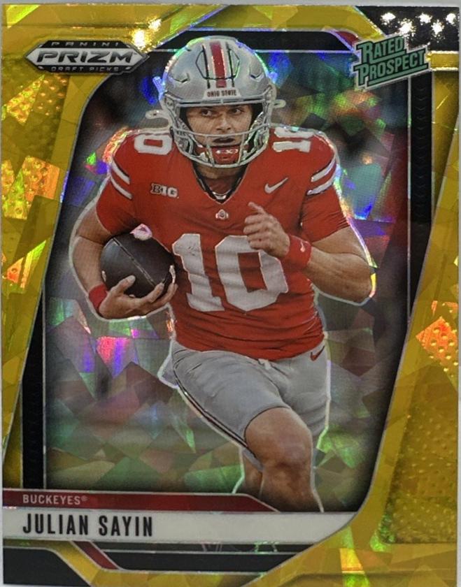 Julian Sayin [Gold Ice] #161 Prices | 2025 Panini Prizm Draft
