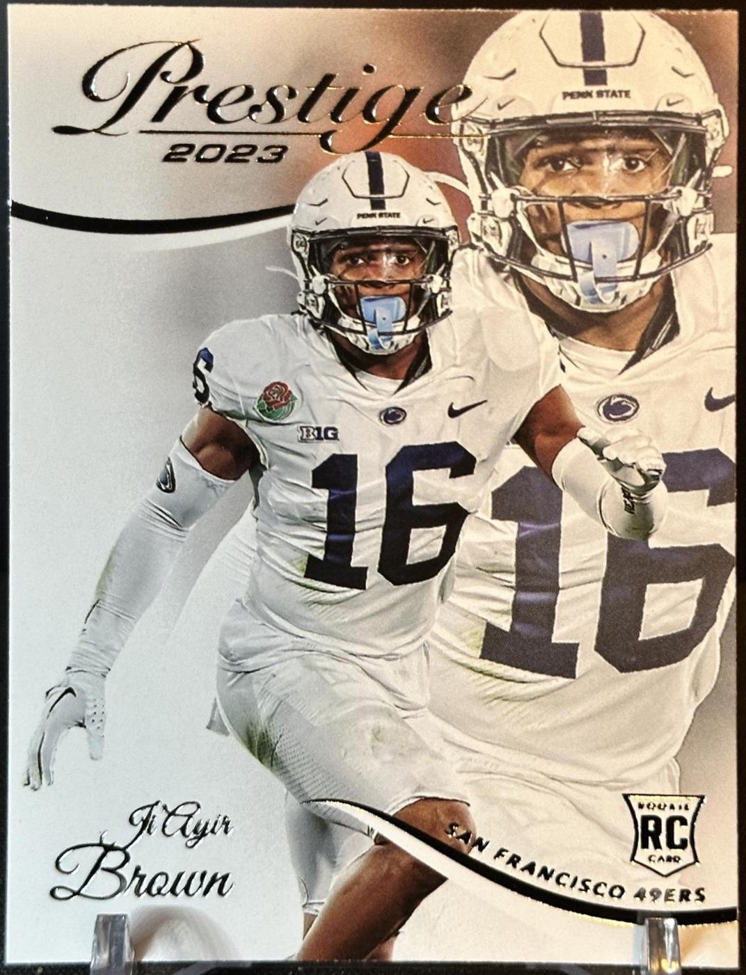 Ji'Ayir Brown #349 Football Cards 2023 Panini Prestige