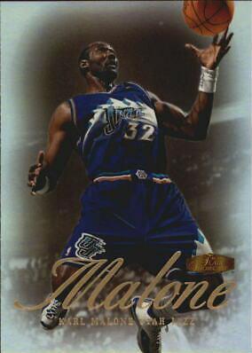 Karl Malone #57 Basketball Cards 1999 Flair Showcase