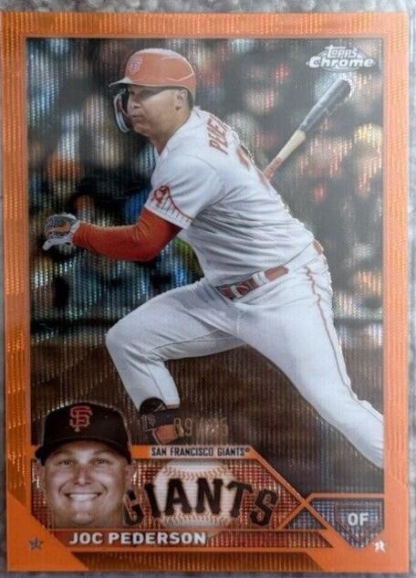 Joc Pederson [Orange Wave] #31