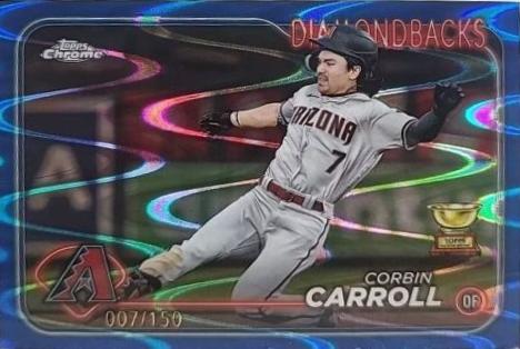Corbin Carroll [RayWave Blue Refractor] #267