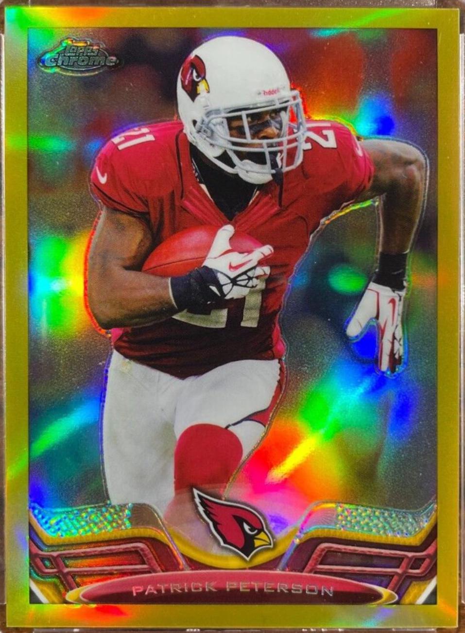 Patrick Peterson [Gold Refractor] #113