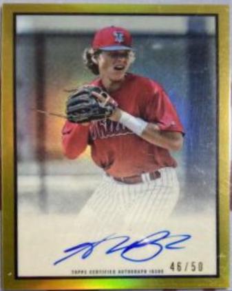 Alec Bohm [Autograph Chrome] #AB