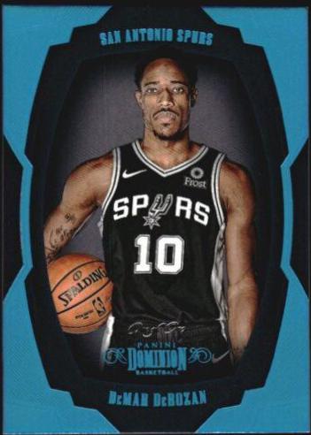 DeMar DeRozan #65 Basketball Cards 2018 Panini Dominion