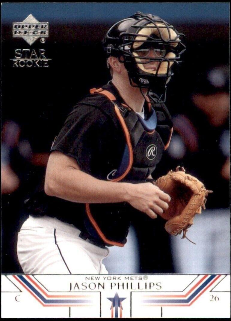 Jason Phillips #34 Baseball Cards 2002 Upper Deck