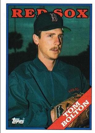 Tom Bolton #442 Baseball Cards 1988 Topps