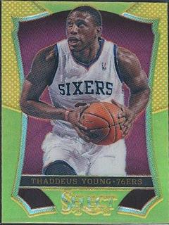 Thaddeus Young Gold Prizm