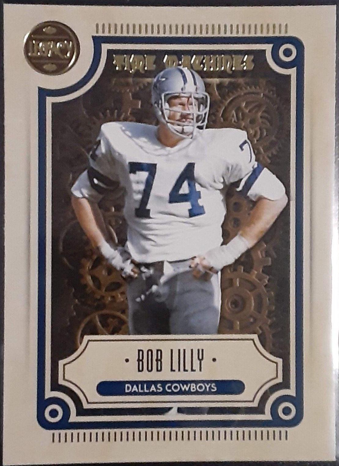 Bob Lilly #TM-10 Football Cards 2022 Panini Legacy Time Machines