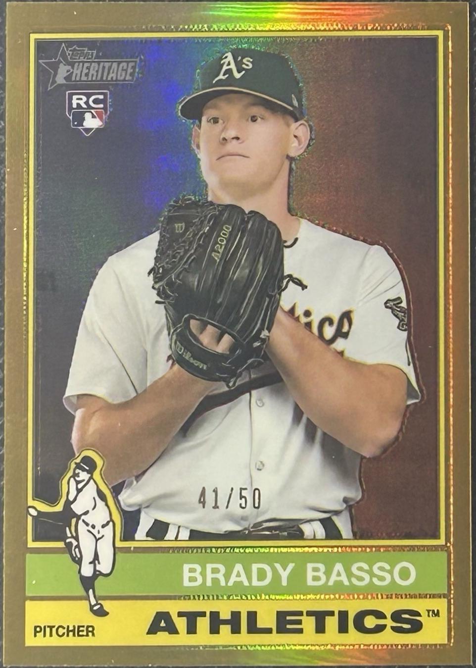 Brady Basso [Gold Chrome] #616