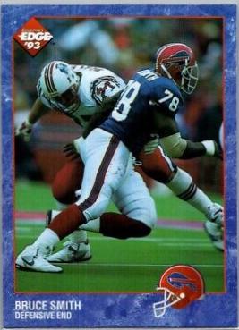 Bruce Smith #18 Football Cards 1993 Collector's Edge